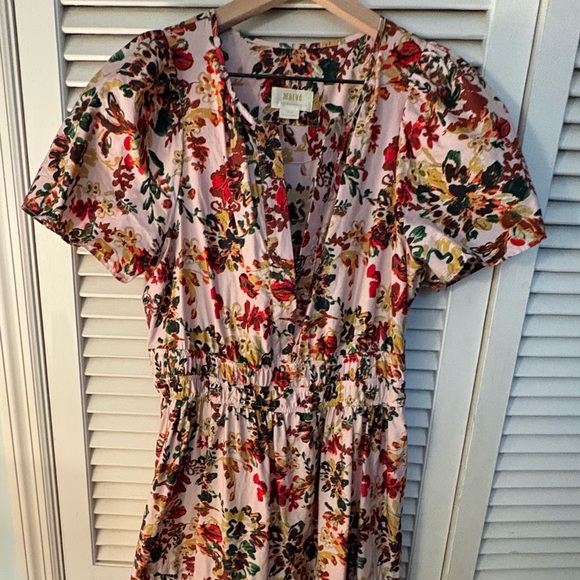 Anthropologie Dresses & Skirts - Anthropologie Multicolor Floral Midi Dress